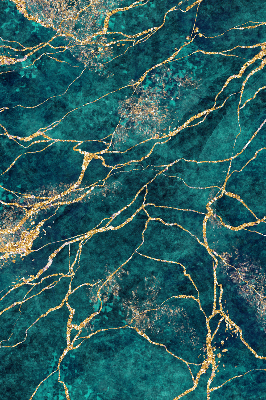 Rolgordijn verduisterend Groen marmer