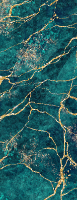 Rolgordijn verduisterend Groen marmer