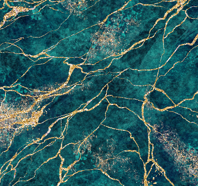 Rolgordijn verduisterend Groen marmer