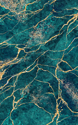 Rolgordijn verduisterend Groen marmer