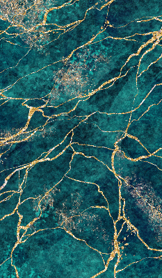 Rolgordijn verduisterend Groen marmer