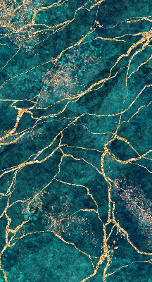 Rolgordijn verduisterend Groen marmer