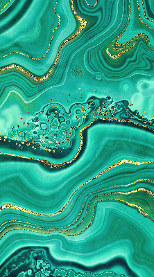 Rolgordijn verduisterend Groen marmer