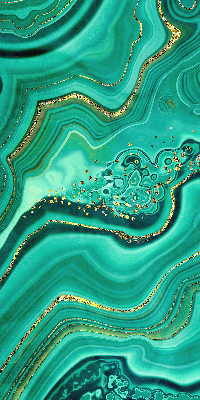 Rolgordijn verduisterend Groen marmer