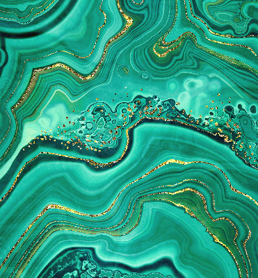 Rolgordijn verduisterend Groen marmer