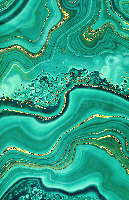 Rolgordijn verduisterend Groen marmer