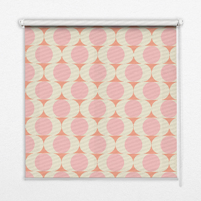 Rolgordijn voor het raam Abstracte ogen