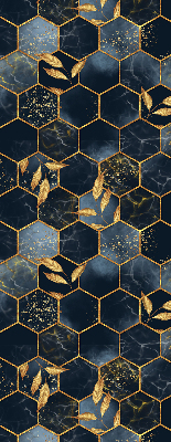 Rolgordijn voor het raam Honingraten