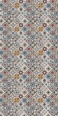 Rolgordijn verduisterend Decoratieve ruiten