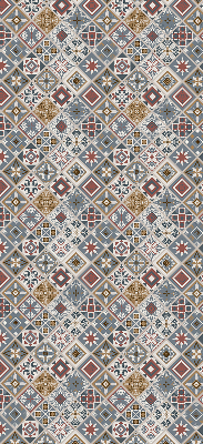 Rolgordijn verduisterend Decoratieve ruiten