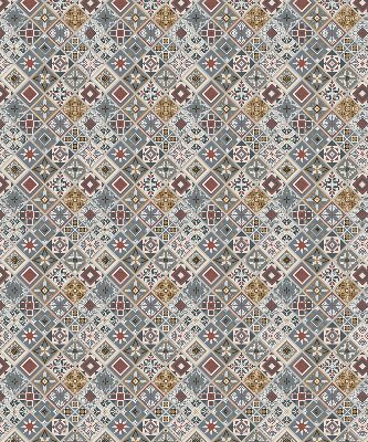 Rolgordijn verduisterend Decoratieve ruiten