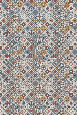 Rolgordijn verduisterend Decoratieve ruiten