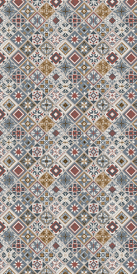 Rolgordijn verduisterend Decoratieve ruiten