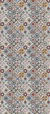 Rolgordijn verduisterend Decoratieve ruiten