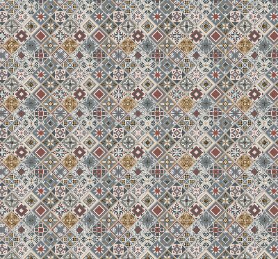 Rolgordijn verduisterend Decoratieve ruiten