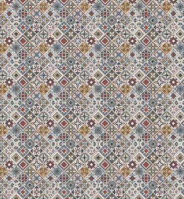 Rolgordijn verduisterend Decoratieve ruiten