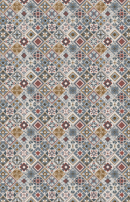 Rolgordijn verduisterend Decoratieve ruiten