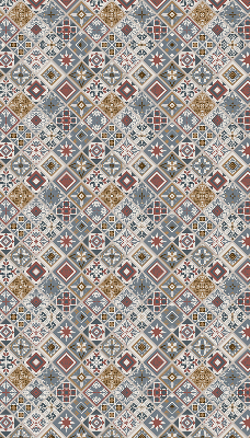 Rolgordijn verduisterend Decoratieve ruiten