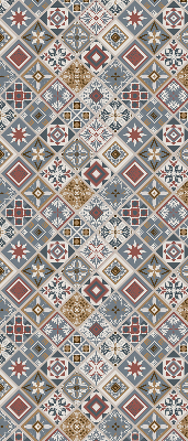 Rolgordijn verduisterend Decoratieve ruiten