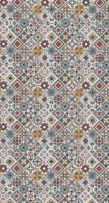 Rolgordijn verduisterend Decoratieve ruiten