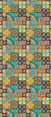 Rolgordijn voor het raam Kleurrijke mandala