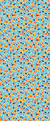 Rolgordijn voor het raam Vormen