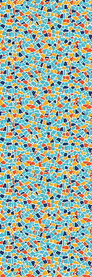 Rolgordijn voor het raam Vormen