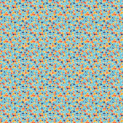 Rolgordijn voor het raam Vormen