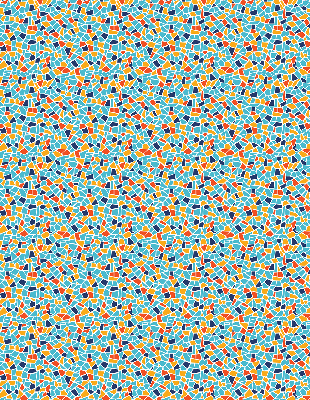 Rolgordijn voor het raam Vormen