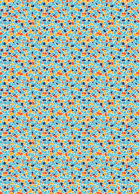 Rolgordijn voor het raam Vormen