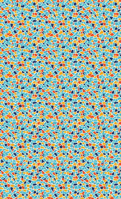 Rolgordijn voor het raam Vormen