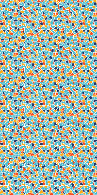 Rolgordijn voor het raam Vormen