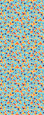 Rolgordijn voor het raam Vormen