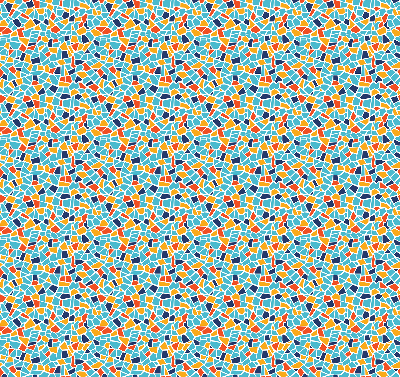 Rolgordijn voor het raam Vormen