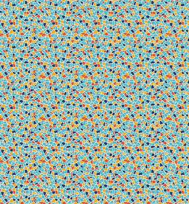 Rolgordijn voor het raam Vormen