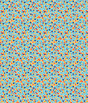 Rolgordijn voor het raam Vormen