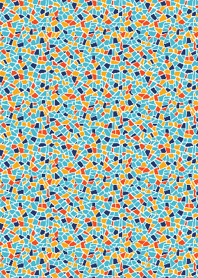 Rolgordijn voor het raam Vormen