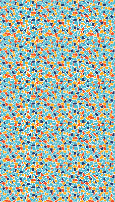 Rolgordijn voor het raam Vormen