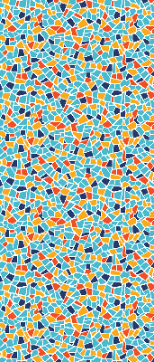 Rolgordijn voor het raam Vormen