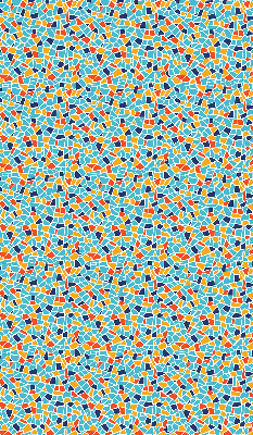 Rolgordijn voor het raam Vormen