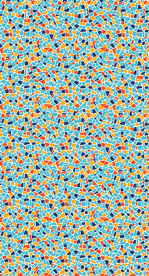 Rolgordijn voor het raam Vormen