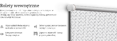 Rolgordijn voor het raam Ruiten