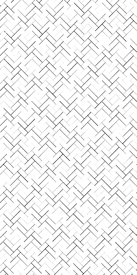 Rolgordijn voor het raam Rechthoek naast rechthoek