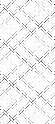 Rolgordijn voor het raam Rechthoek naast rechthoek