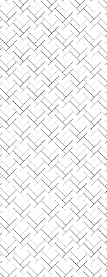 Rolgordijn voor het raam Rechthoek naast rechthoek