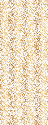 Rolgordijn voor het raam Gouden bladeren