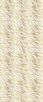 Rolgordijn voor het raam Gouden bladeren