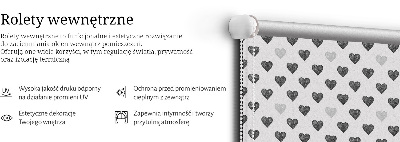 Rolgordijn verduisterend Donkere harten