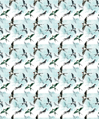 Rolgordijn voor het raam Zwaluwen