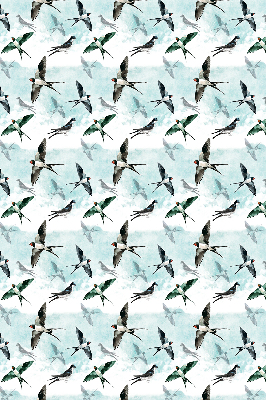 Rolgordijn voor het raam Zwaluwen